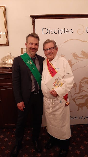 Jean-François Pelchat, discipline d'escoffier 2024 Avec Jean-Paul Grappe