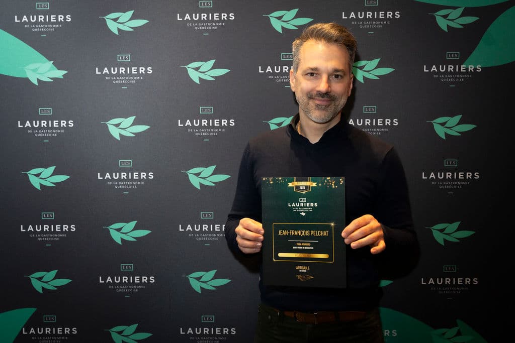 Jean-François Pelchat de La Villa vinaigres est finaliste aux Lauriers de l gastronomie 2025