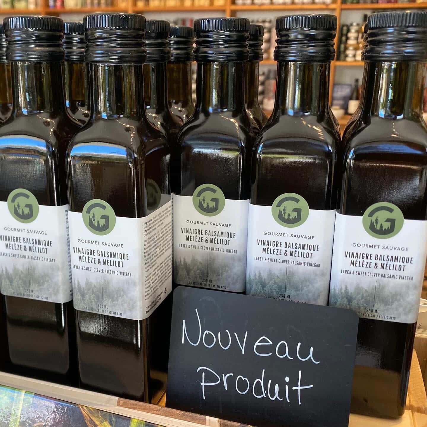 Vinaigre balsamique mélèze et mélilot, une collaboration avec Gourmet sauvage