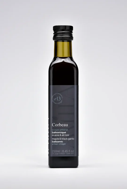 N˚13 Corbeau - Vinaigre balsamique érable et ail noir - NOUVEAU !